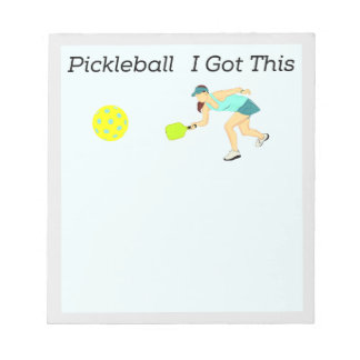 Wählen Sie Notepad aus. Funny Pickleball Notepad. Notizblock