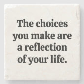 Wählen Sie, ob Sie einen Untersetzer aus Marmorste (Vorderseite)