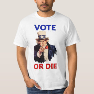 Wählen Sie oder die T-Shirt