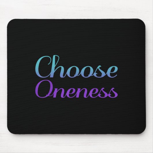 Wählen Sie Oneness Prevention Kunstwerke Mousepad (Vorne)
