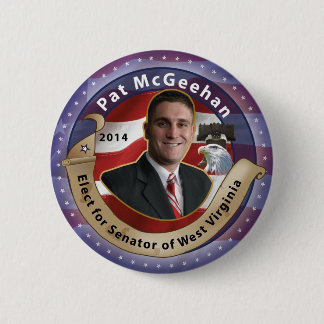 Wählen Sie Pat McGeehan für Senator von West Button