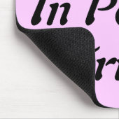 Wählen Sie Pet, auf das wir vertrauen Mousepad (Ecke)