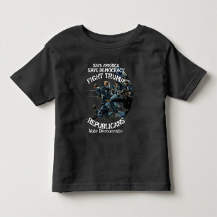 Wählen Sie Politisch Patriotisch Trump Republikani Kleinkind T-shirt