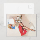 Wählen Sie! Postkarte (Vorne/Hinten)