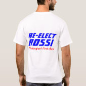 Wählen Sie Rossi wieder T-Shirt (Rückseite)
