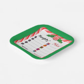 Wählen Sie Seiten! Naughty oder Nice Pappteller (Gewinkelt)