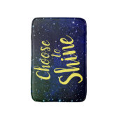 Wählen Sie Shine Stars Cosmos Badematte (Vorderseite Vertikal)