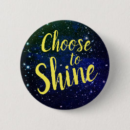 Wählen Sie Shine Stars Cosmos Button