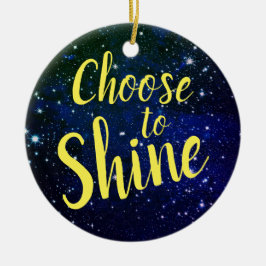 Wählen Sie Shine Stars Cosmos Keramik Ornament