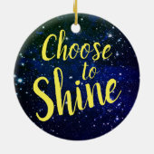 Wählen Sie Shine Stars Cosmos Keramik Ornament (Hinten)