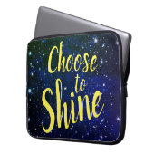 Wählen Sie Shine Stars Cosmos Laptopschutzhülle (Vorderseite Links)