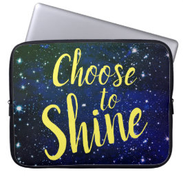 Wählen Sie Shine Stars Cosmos Laptopschutzhülle