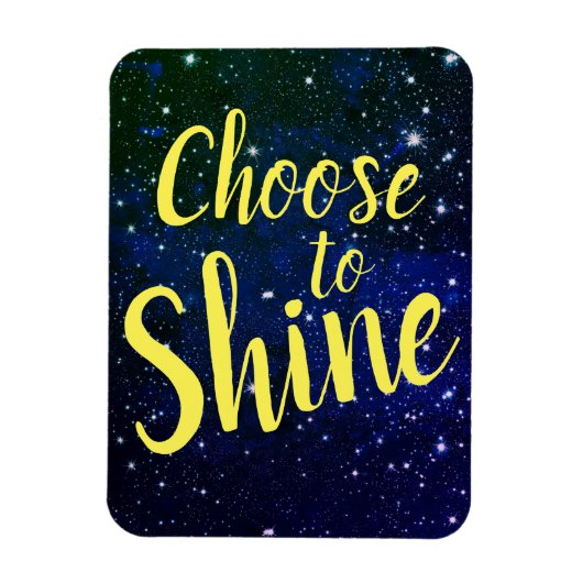 Wählen Sie Shine Stars Cosmos Magnet (Vertikal)