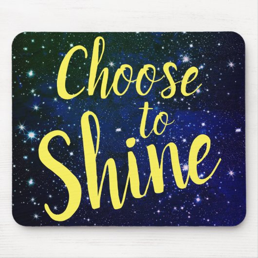 Wählen Sie Shine Stars Cosmos Mousepad (Vorne)