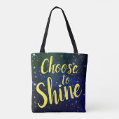 Wählen Sie Shine Stars Cosmos Tasche (Rückseite)