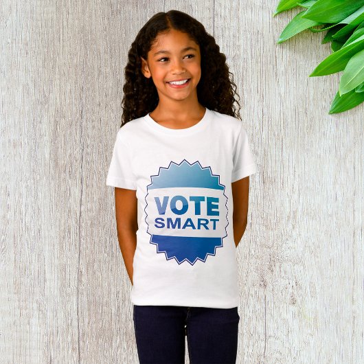 Wählen Sie Smart Voice Election Girls T - Shirt