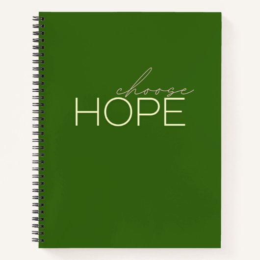 Wählen Sie "Spiral Notebook Journals" Notizblock (Vorderseite)
