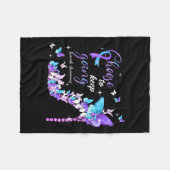 Wählen Sie Suizidbewusstsein Behalten High Heel B Fleecedecke (Vorderseite (Horizontal))