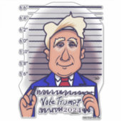 Wählen Sie Trump Custom Cut Stickers Aufkleber (Vorderseite)