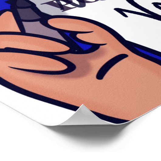 Wählen Sie Trump Matte Poster (Ecke)