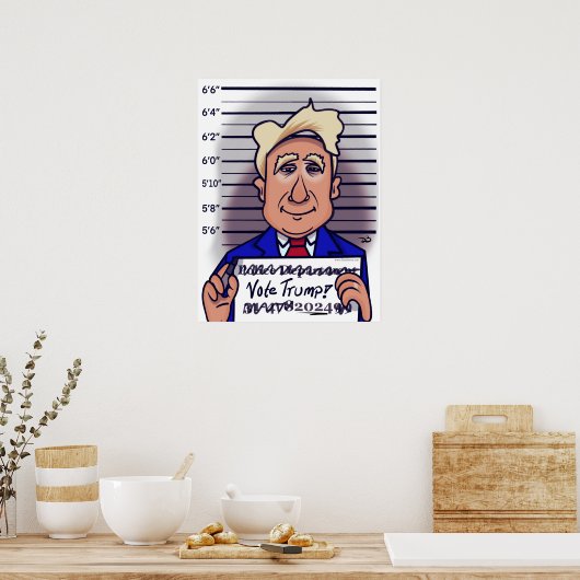 Wählen Sie Trump Matte Poster (Küche)