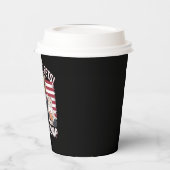 Wählen Sie Trump Rettete unsere Haustiere Katzen H Pappbecher (Links)