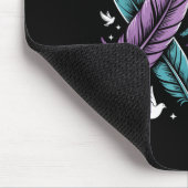 Wählen Sie, um das Schreiben Ihres Storys zu Behal Mousepad (Ecke)