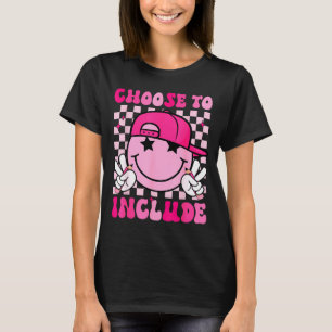 Wählen Sie, um lustiges Lächeln für Autismus-Bewus T-Shirt