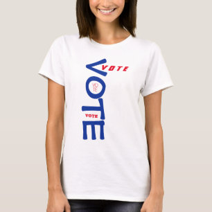 Wählen Sie USA Rot Weiß und Blau T-Shirt