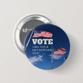 Wählen Sie, wie Ihr Leben von der Schaltfläche abh Button (Vorne & Hinten)