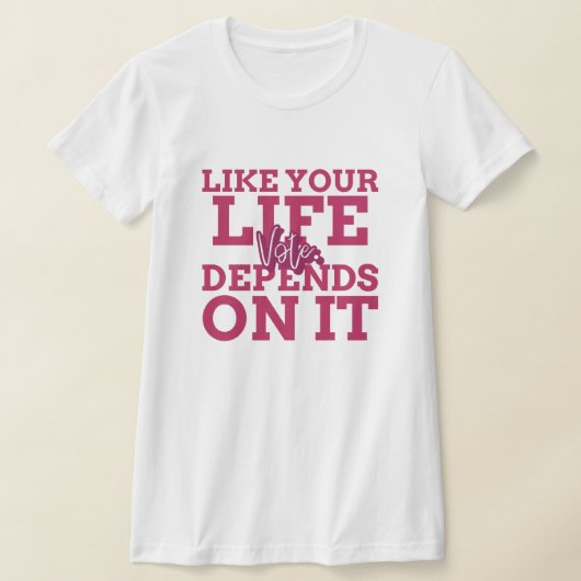 Wählen Sie, wie Ihr Leben von diesem T - Shirt abh (Ablage )