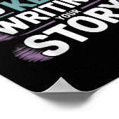 Wählen Sie zum Schreiben Ihrer Geschichte Suizid P Poster (Ecke)