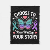 Wählen Sie zum Schreiben Ihres Story Hinterns Beha Fleecedecke (Vorderseite)