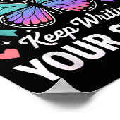 Wählen Sie zum Schreiben Ihres Story Hinterns Beha Poster (Ecke)