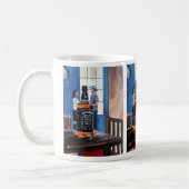 Wählen Texas Gemälde von Alfred Fox Kaffeetasse (Links)
