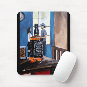 Wählen Texas Gemälde von Alfred Fox Mousepad