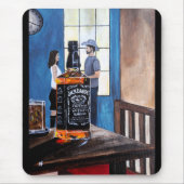 Wählen Texas Gemälde von Alfred Fox Mousepad (Vorne)