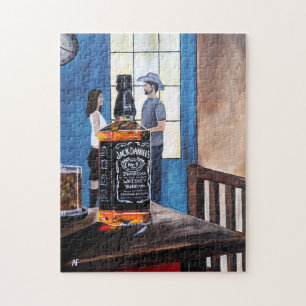Wählen Texas Gemälde von Alfred Fox Puzzle