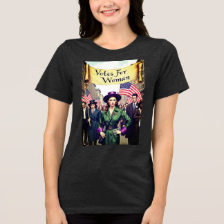 Wahlen zum Frauenrecht 2025 Tri-Blend Shirt