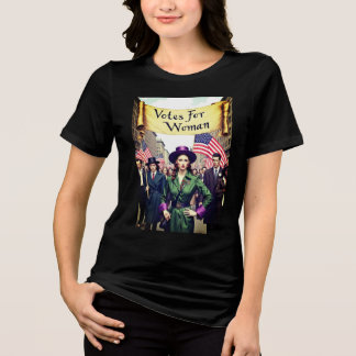 Wahlen zum Frauenrecht 2025 Tri-Blend Shirt
