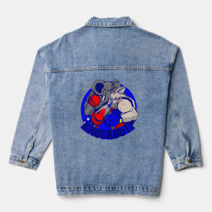 Wahlen zum republikanischen Elefanten Jeansjacke