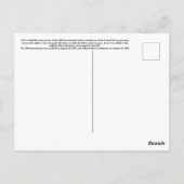 Wahlen zum Wahlsieg für Frauen 100 Jahre Postkarte (Rückseite)