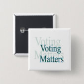 Wählenangelegenheiten Button (Vorne & Hinten)