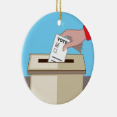 Wählenkasten Keramikornament (Rechts)