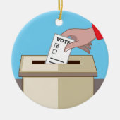 Wählenkasten Keramikornament (Vorne)