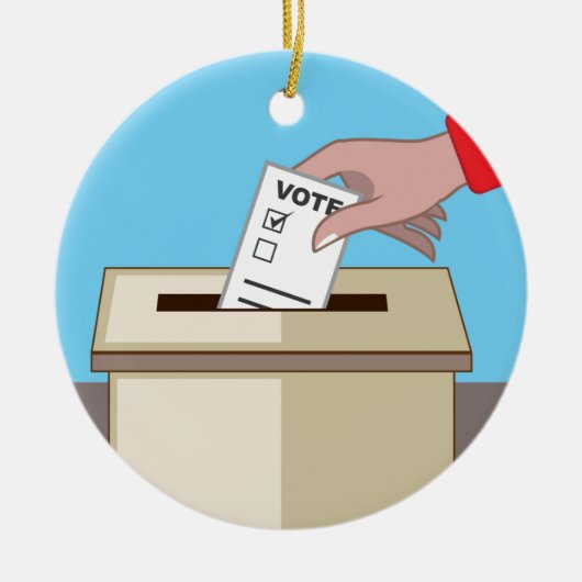 Wählenkasten Keramikornament (Vorne)
