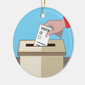Wählenkasten Keramikornament (Links)