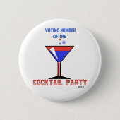 WÄHLENmitglied DES COCKTAIL-PARTY Button (Vorderseite)