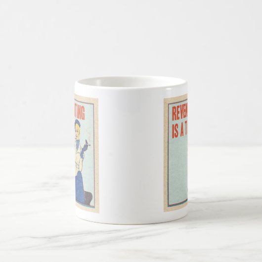 WählenTasse der Rache Kaffeetasse (Mittel)