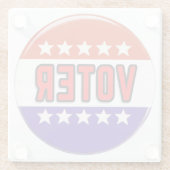 Wähler Glasuntersetzer (Rückseite)